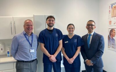 Our Vice Chair Visits Coatbridge Dental Outreach Centre