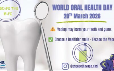 Don’t let vaping affect your smile this World Oral Health Day
