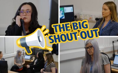 The Big Shout Out – Learning & Organisational Development Team