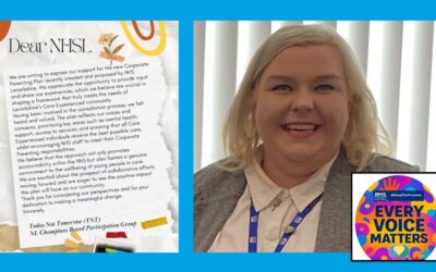 Support for care-experienced young people through NHS Lanarkshire’s corporate parenting