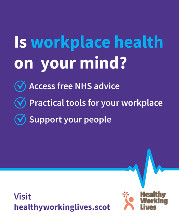 Healthy Working Lives logo