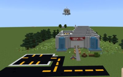 Pupils use Minecraft to create imaginary vision for new hospital