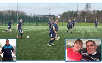 Transplant footballers have goal of winning more organ donors