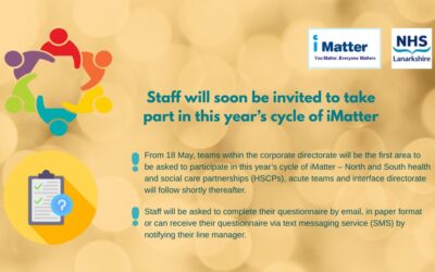 Staff invited to take part in iMatter staff survey