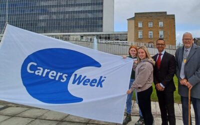 South Lanarkshire flies the flag for unpaid carers during Carers Week