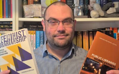 Senior librarian publishes first book