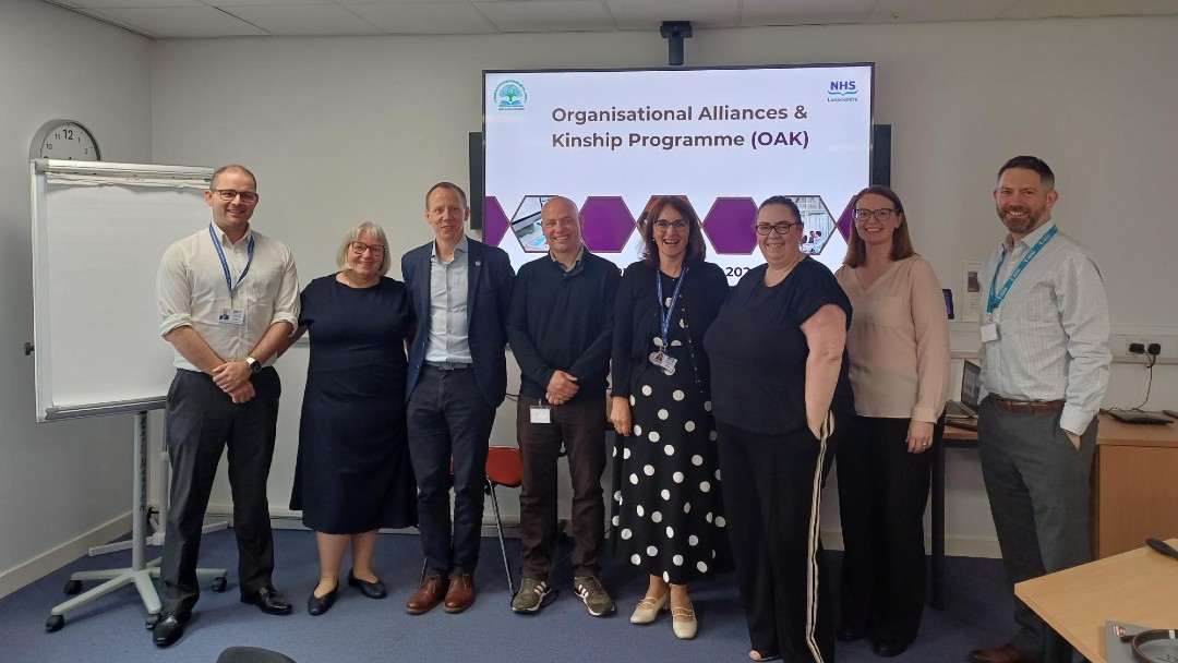 Photograph of participants of first cohort of the Organisational Alliances and Kinship (OAK) programme