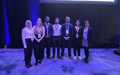 Surgical trainees present projects at international congress