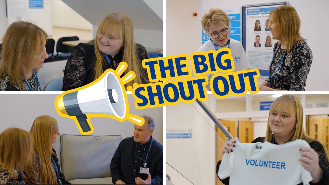 The Volunteering Team NHS Lanarkshire Big Shout Out