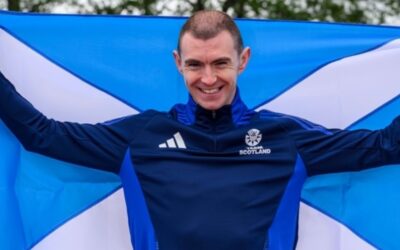 Steven represents Scotland at Commonwealth Games