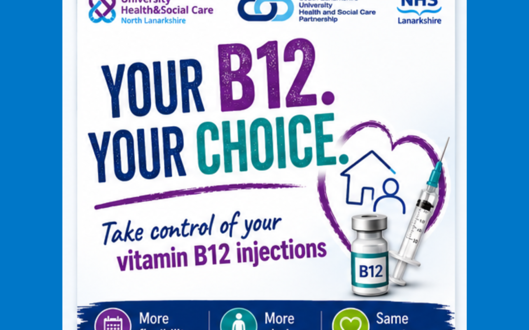 Your B12. Your choice. Take control of your vitamin B12 injections.