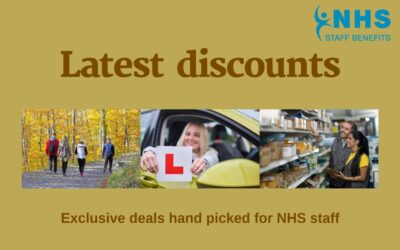 Latest discounts from NHS Staff Benefits