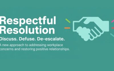 New approach to help staff resolve workplace concerns