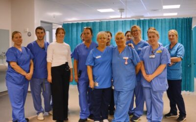 Staff Awards finalists – ICU Hairmyres Team